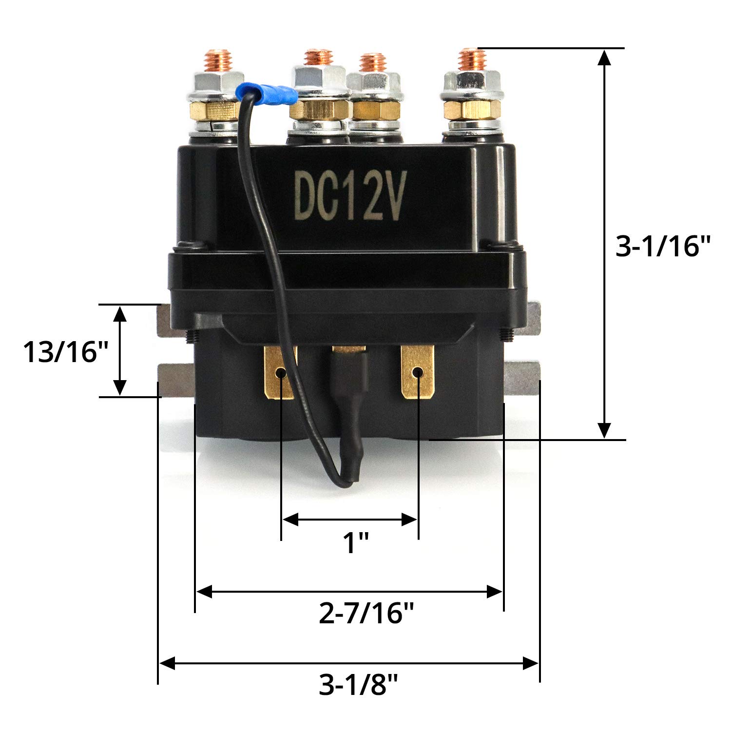 QWORK Solenoid Relay