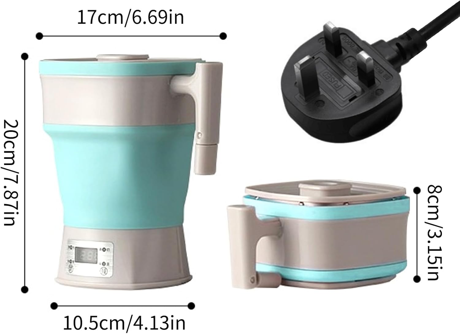 Maxant Portable Folding Electric Kettle
