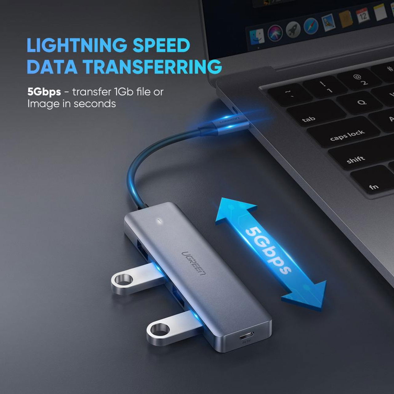 UGREEN USB-C Hub To 4 Ports 