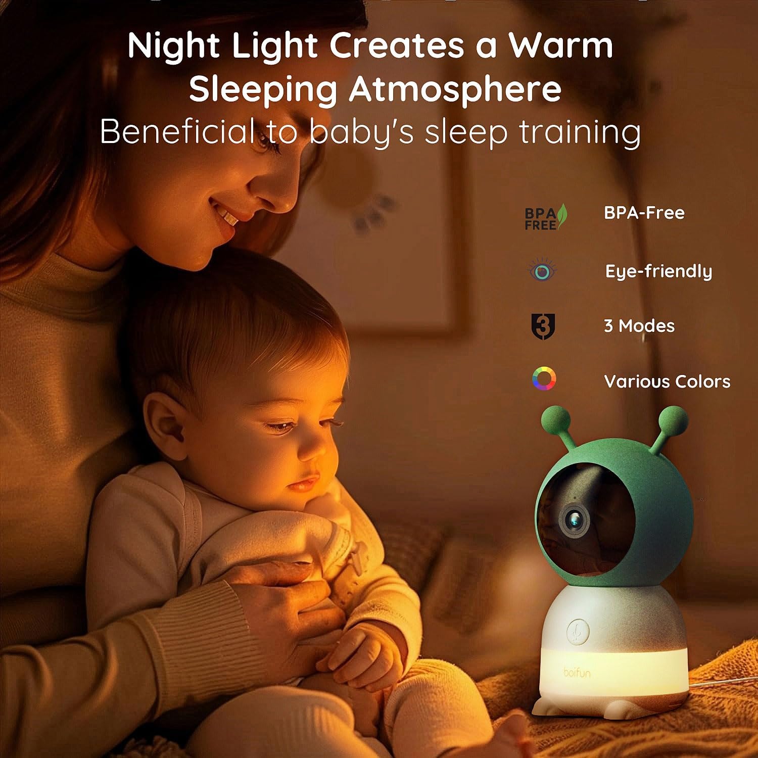 BOIFUN 5'' Video Baby Monitor