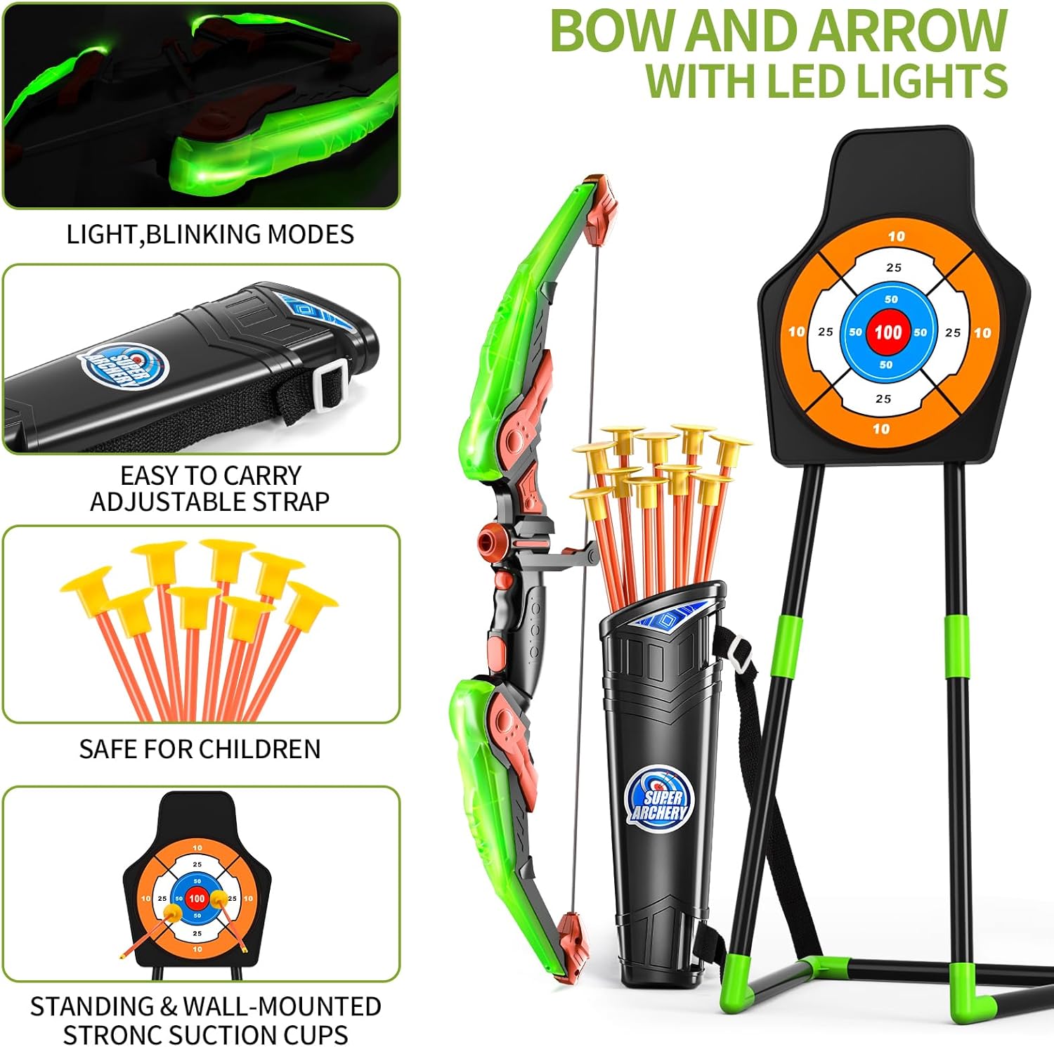 TEMI LED Lights-Archery Set