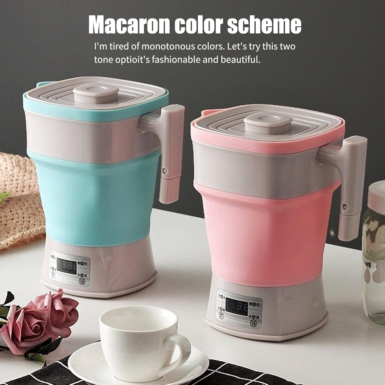 Maxant Portable Folding Electric Kettle