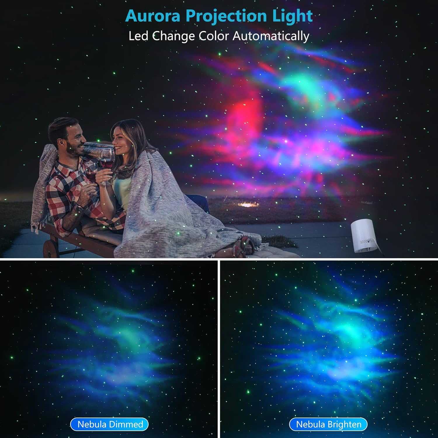 CAIYUE Star Projector Lamp