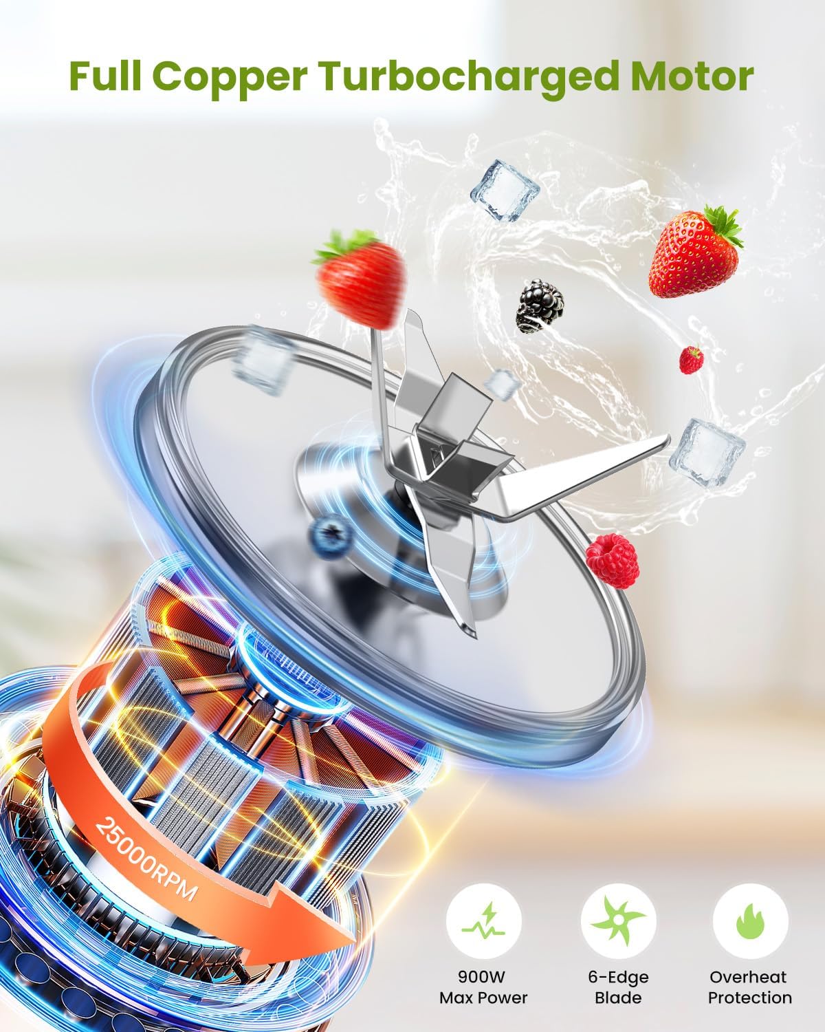 Lampik Blender For Smoothie