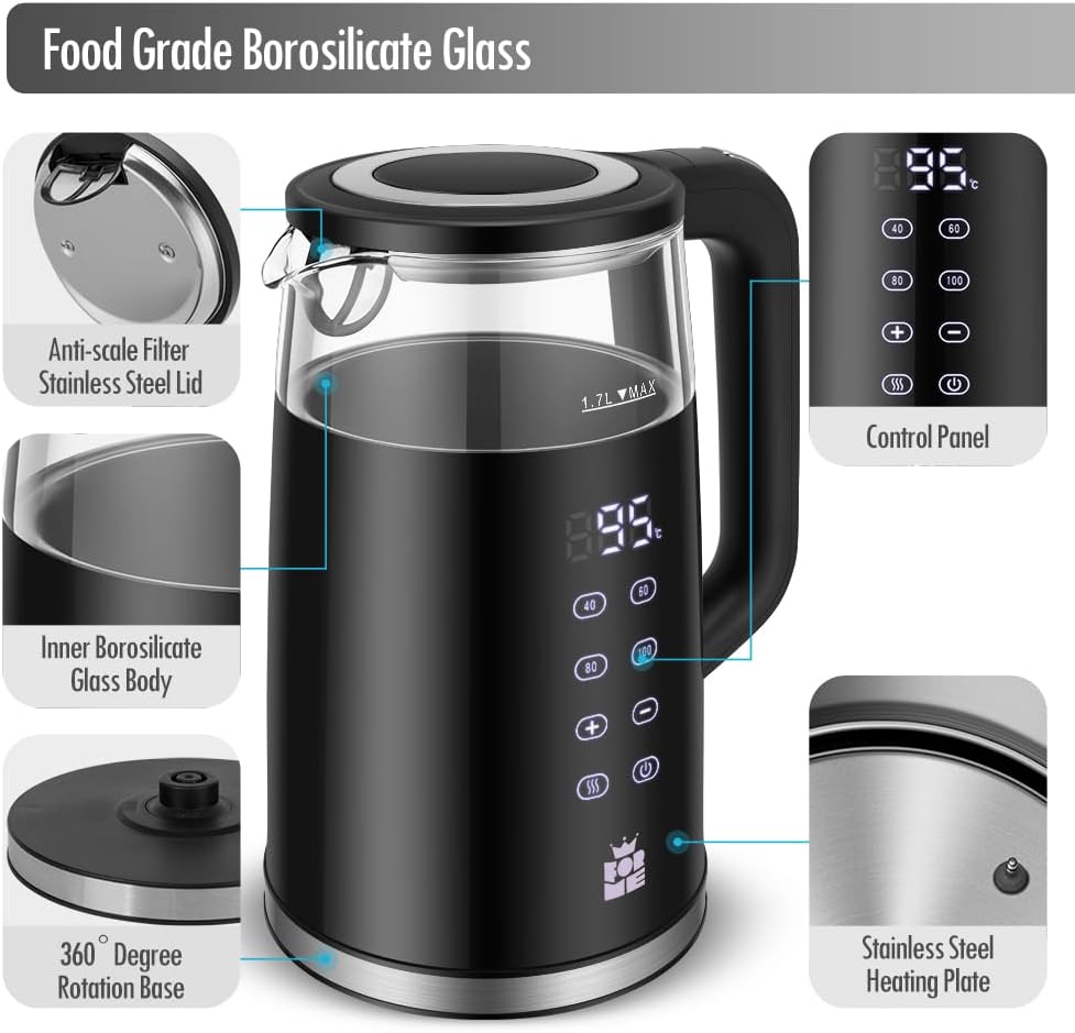 ForMe Glass Electric Kettle