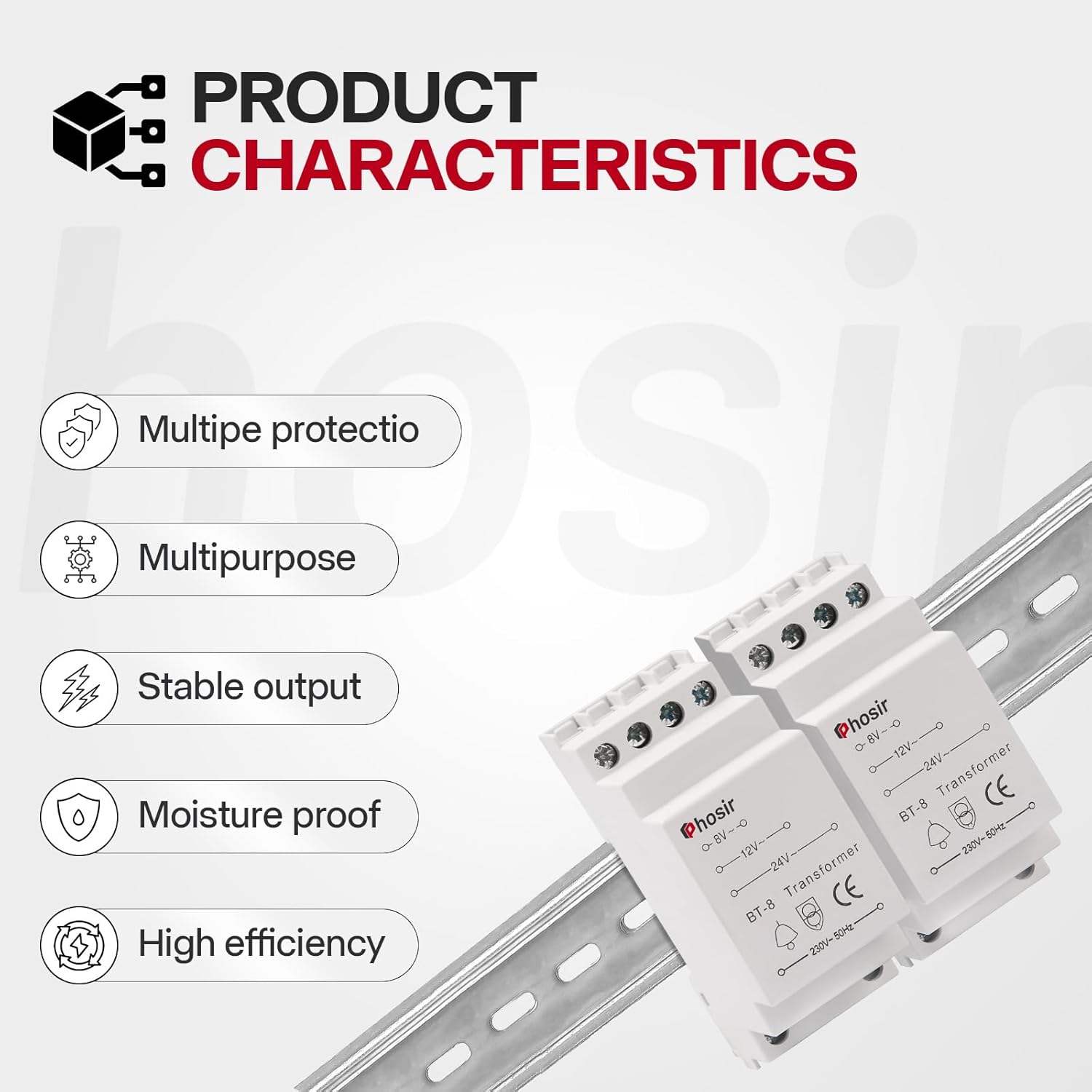 Phosir Doorbell Transformer