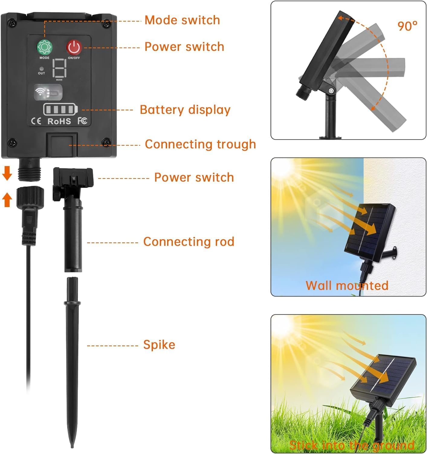 Solar Fairy Lights Outdoor