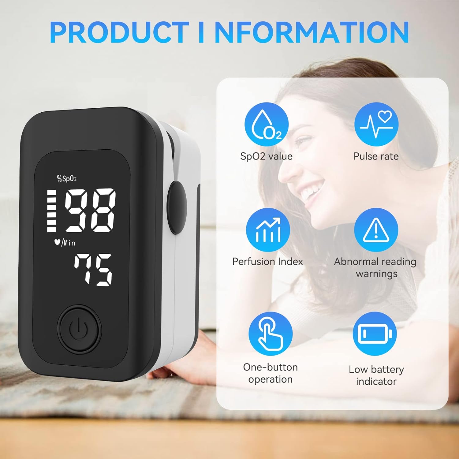 Berrcom Pulse Oximeter