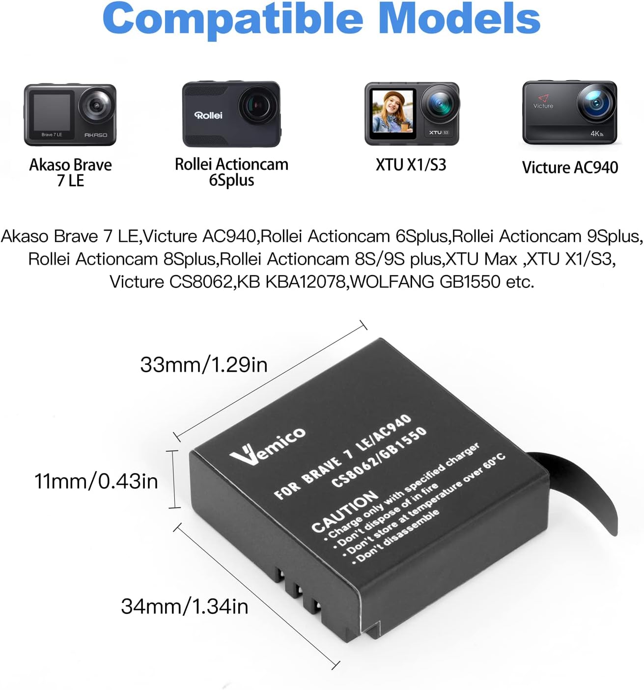 Vemico Action Battery