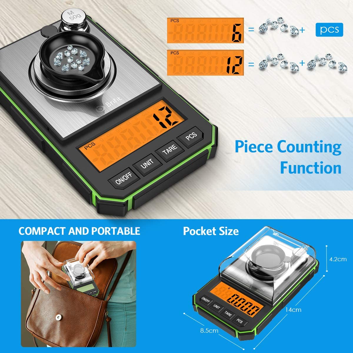 Brifit Digital Mini Scale