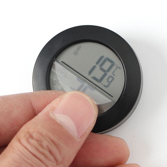 Round Mini Digital Thermohygrometer