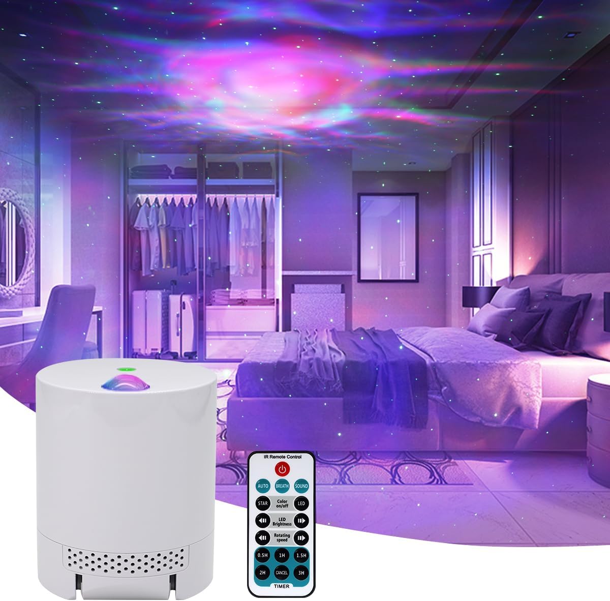 CAIYUE Star Projector Lamp