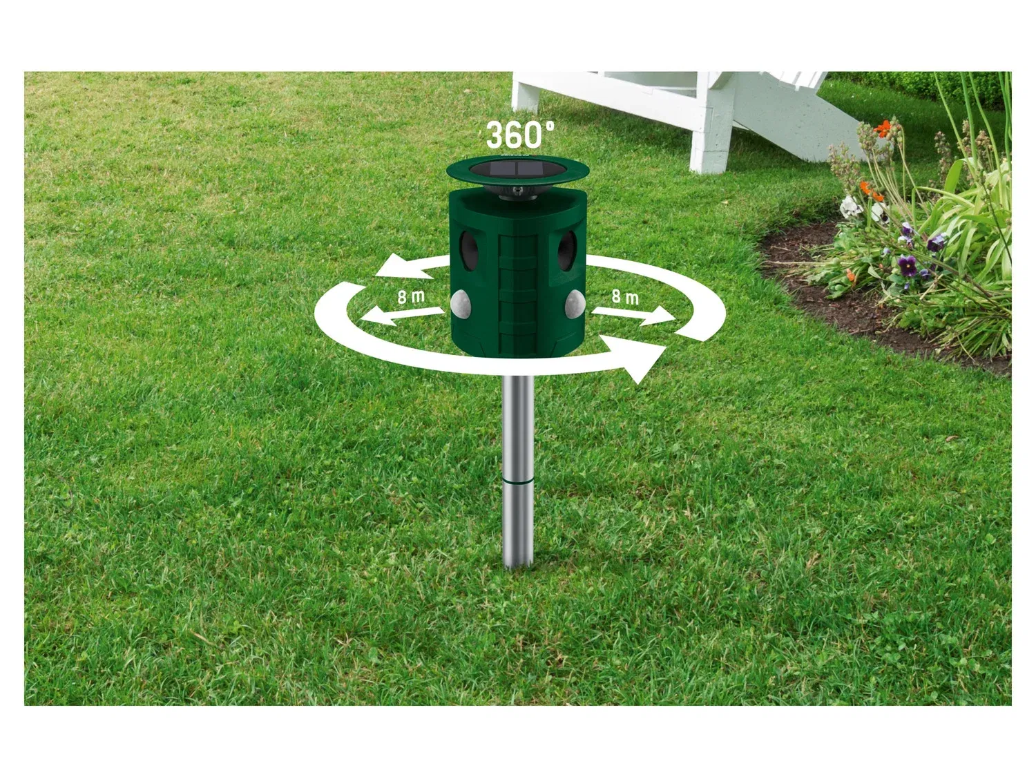 Parkside PTUS360 1 A1 Solar Bird Scarer