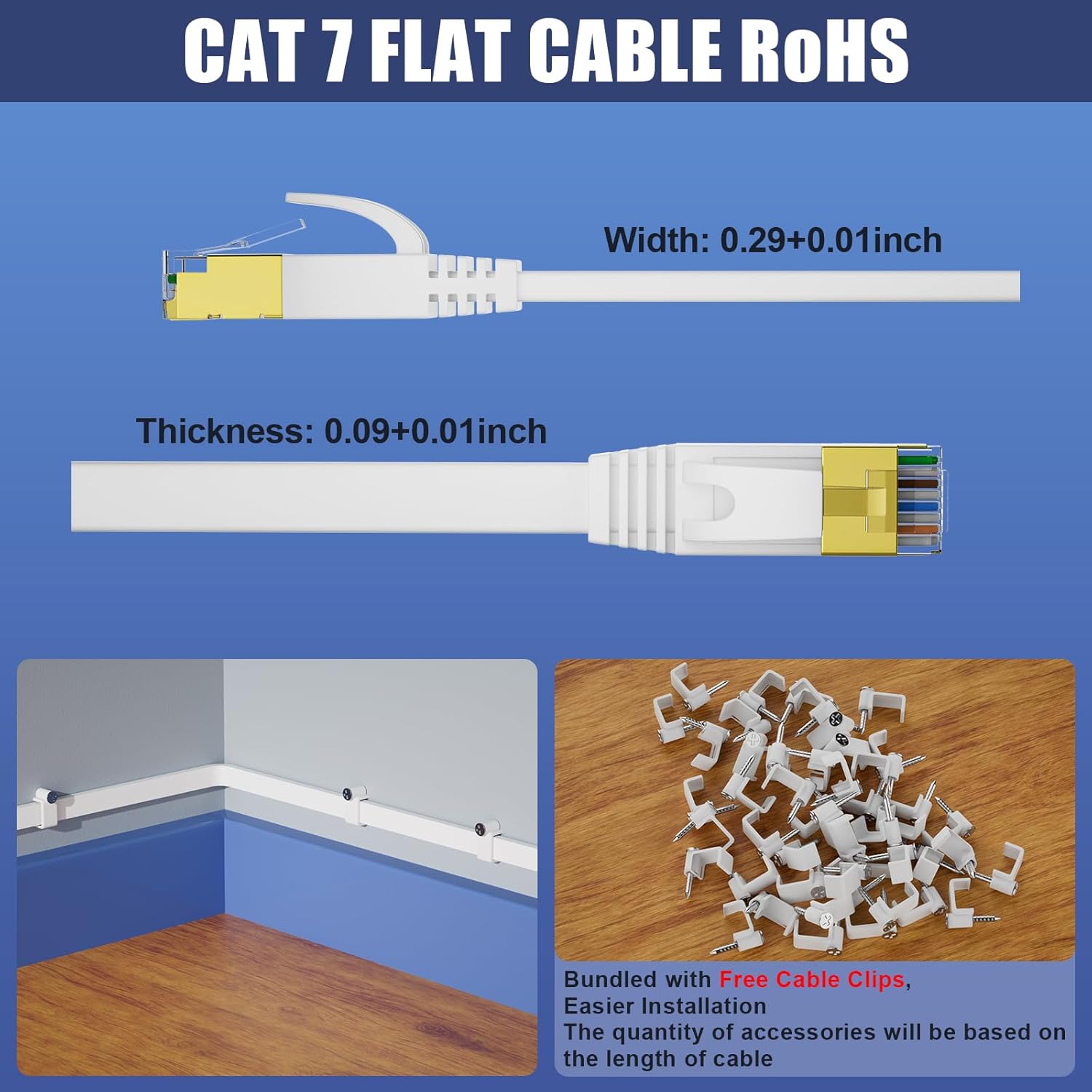 Ikbc Cat 7 Ethernet Cable 15m