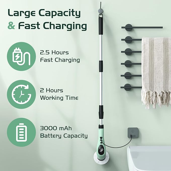 Nuovoware Electric Spin Scrubber