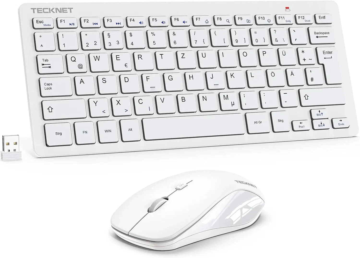 TECKNET Silent Wireless Keyboard