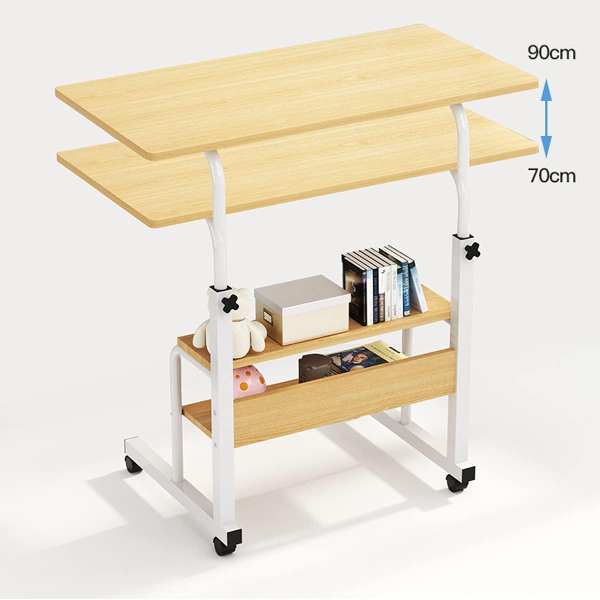Mobile Laptop Computer Desk For Bedside,