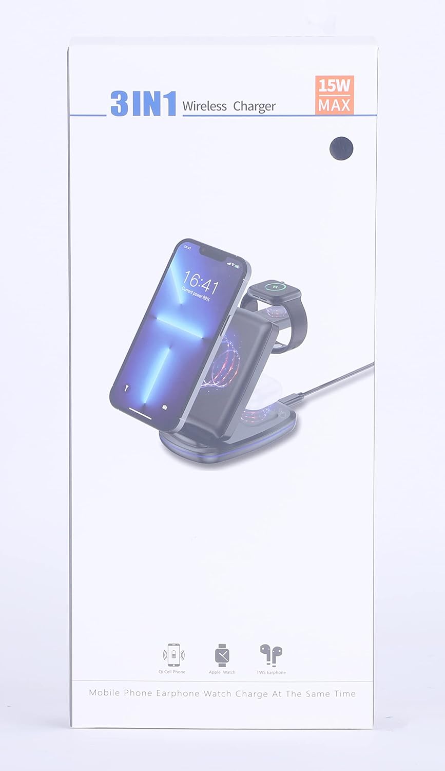 Foldable 3 In 1 Wireless Charger