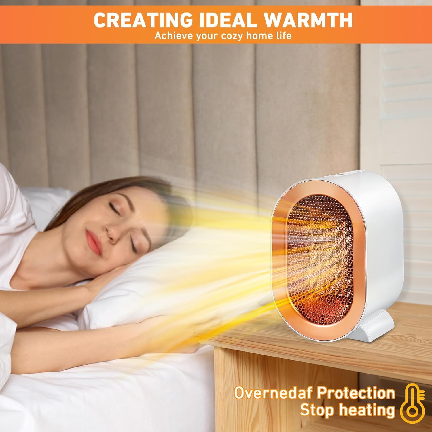 Ceramic Plug In Fan Heater