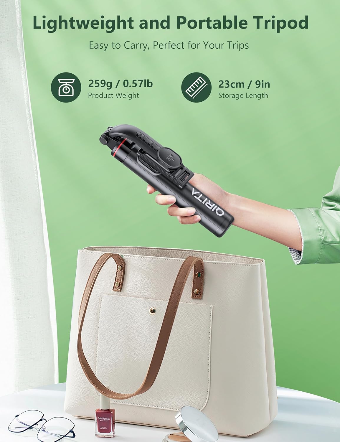 Selfie Stick Tripod With Remote