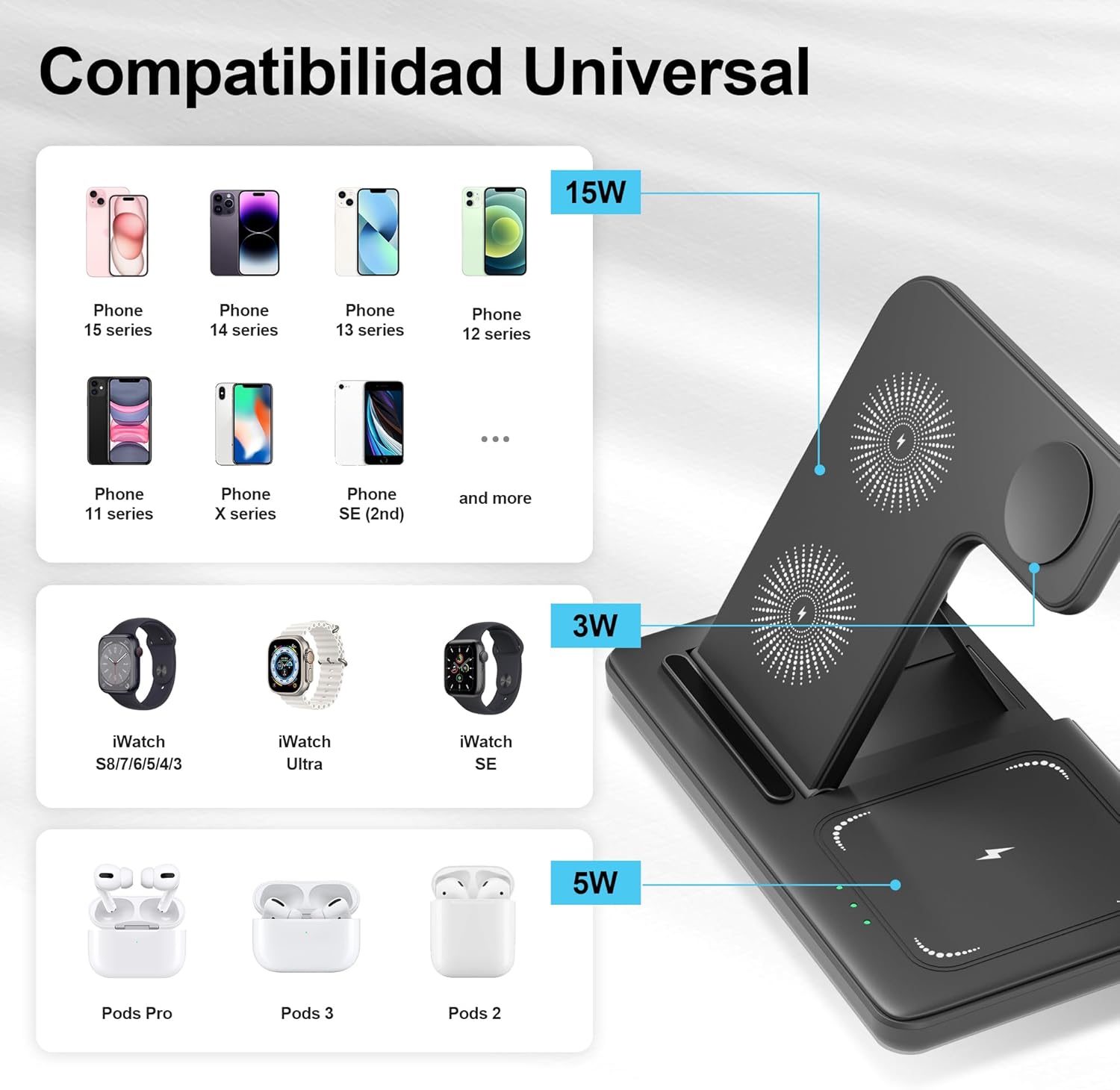 Wireless Charging 3in1