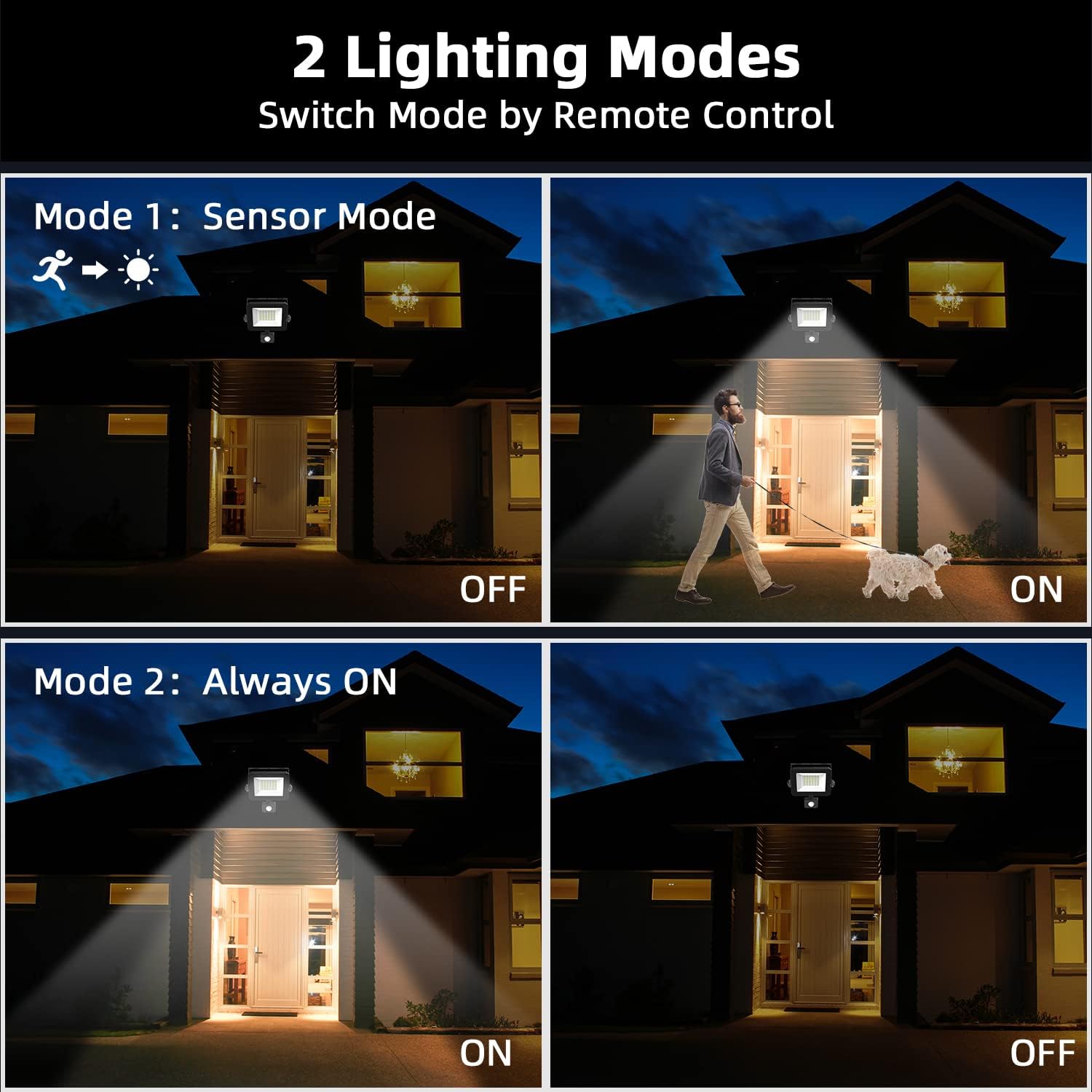 Motion Sensor Outdoor Security Light