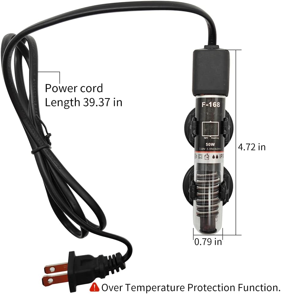 Nuochong Abustle Pig Mini Aquarium Heater