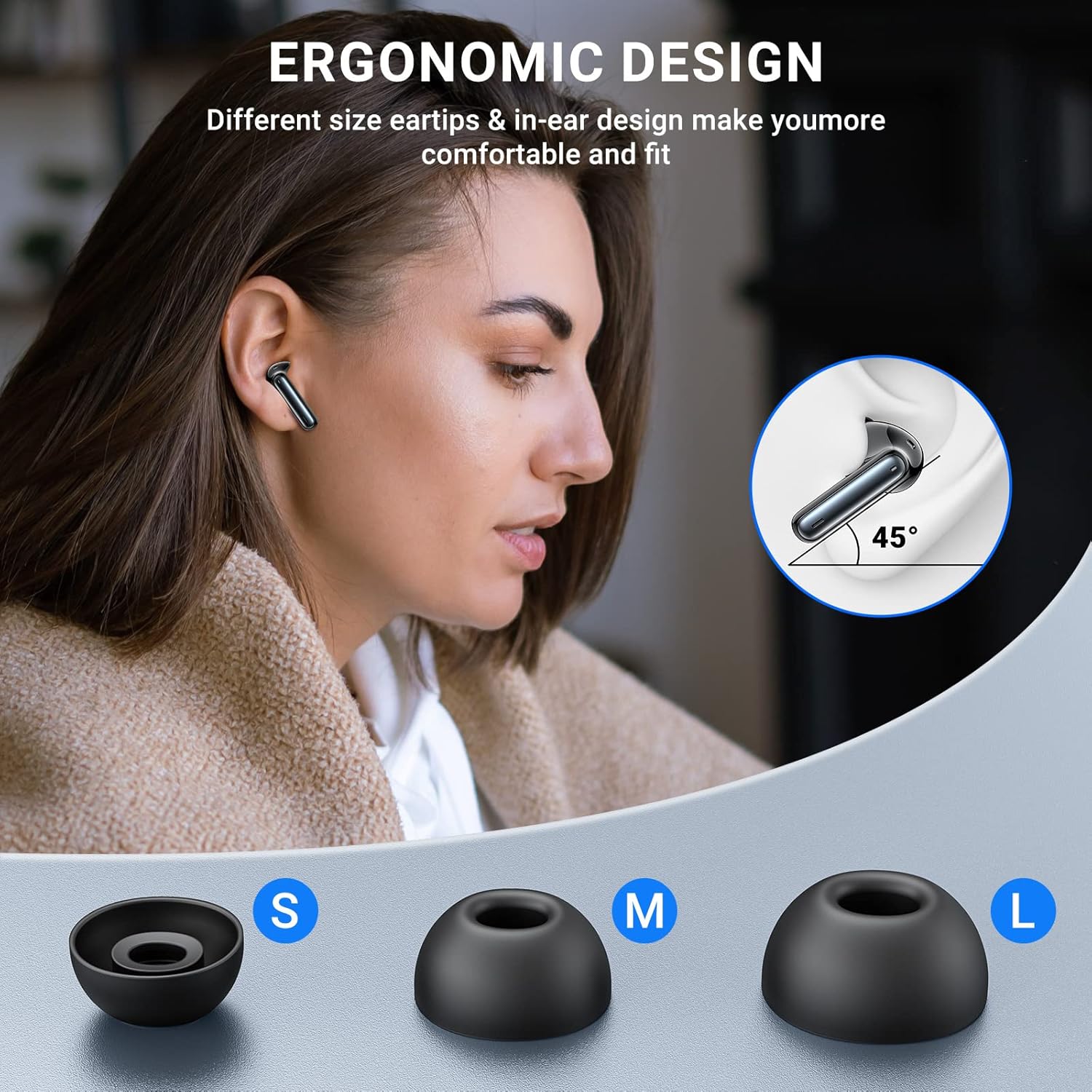 A60 Pro Wireless Earbuds