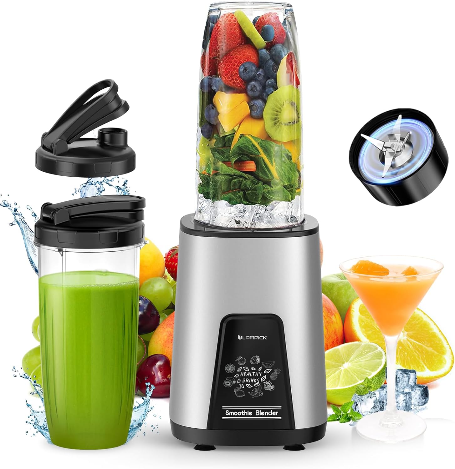 Lampik Blender For Smoothie