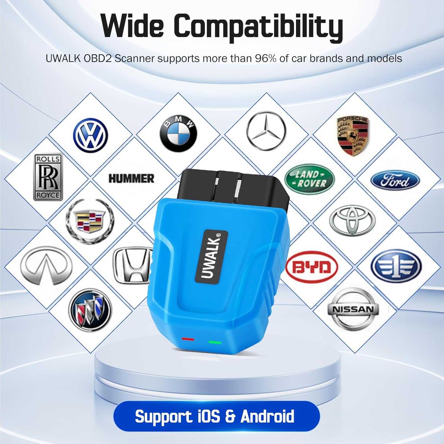 UWALK OBD2 Bluetooth Scanner