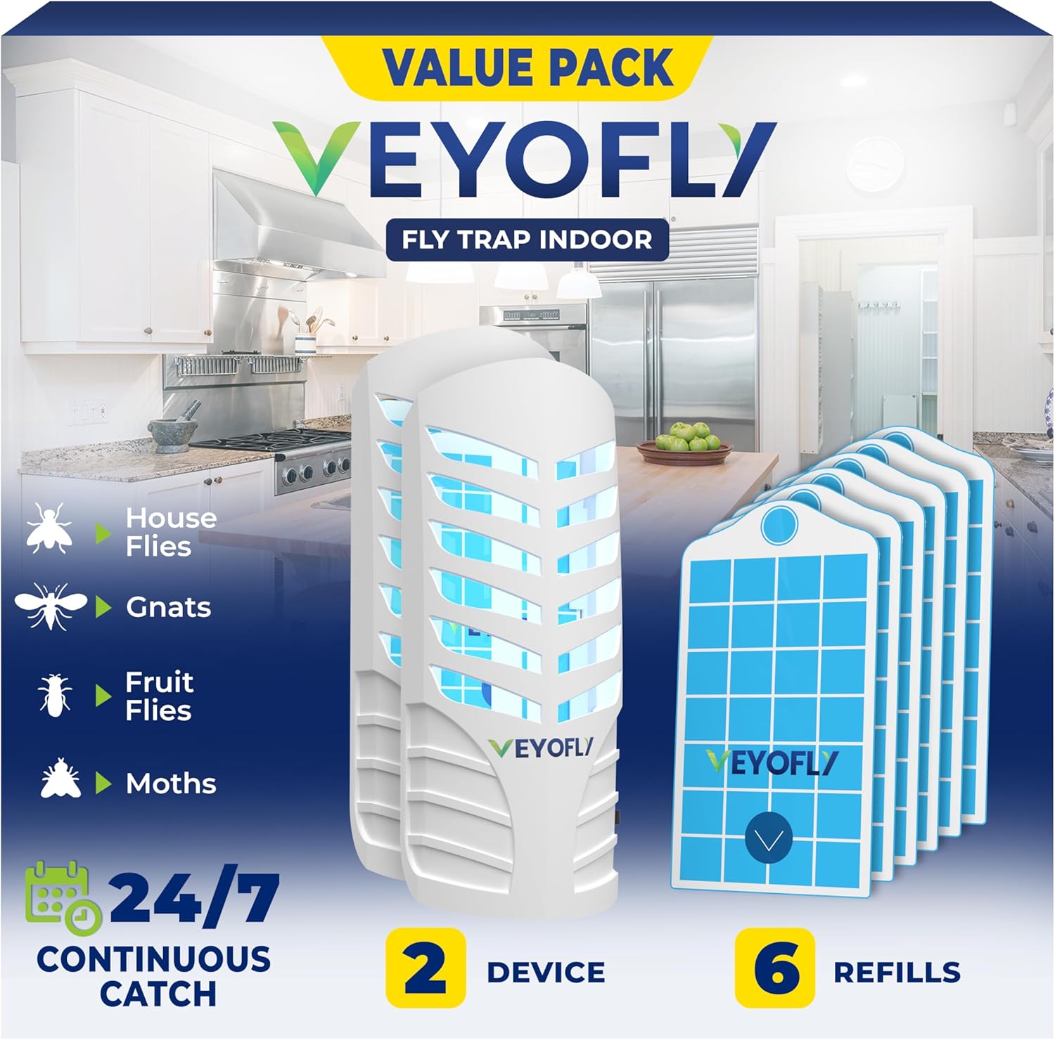 Viofly Indoor Flying Insect Trap