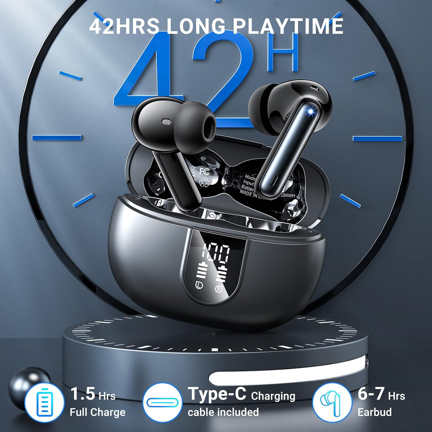 A60 Pro Wireless Earbuds