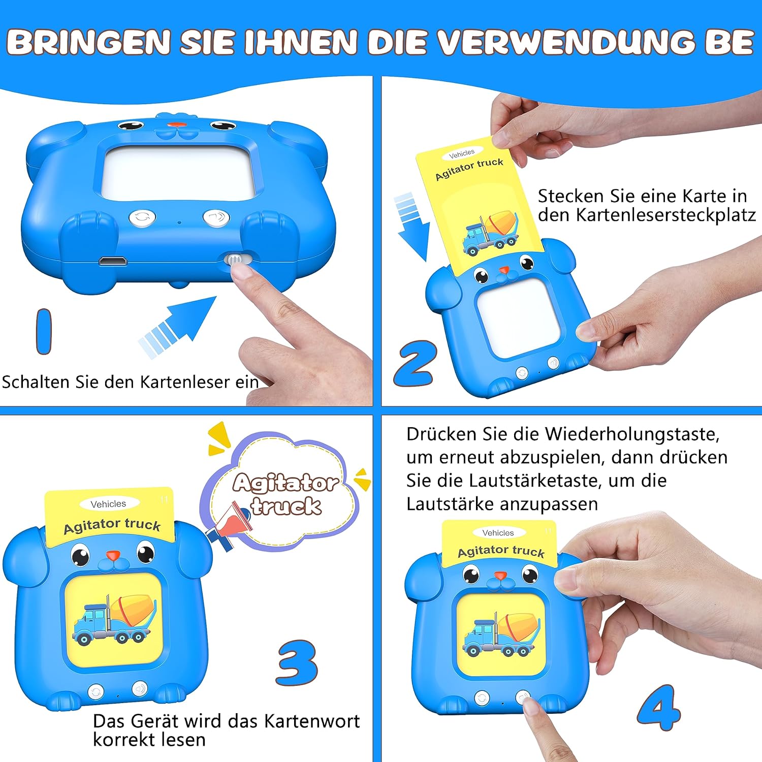 SIMPIM Flash Cards Educational Toy