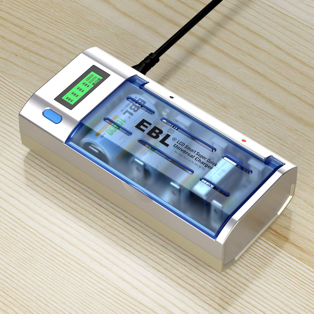 EBL D Cells 10000mAh Rechargeable Batteries