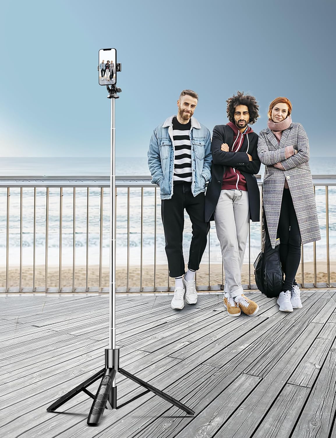 SelfieShow 71" Phone Tripod & Selfie Stick