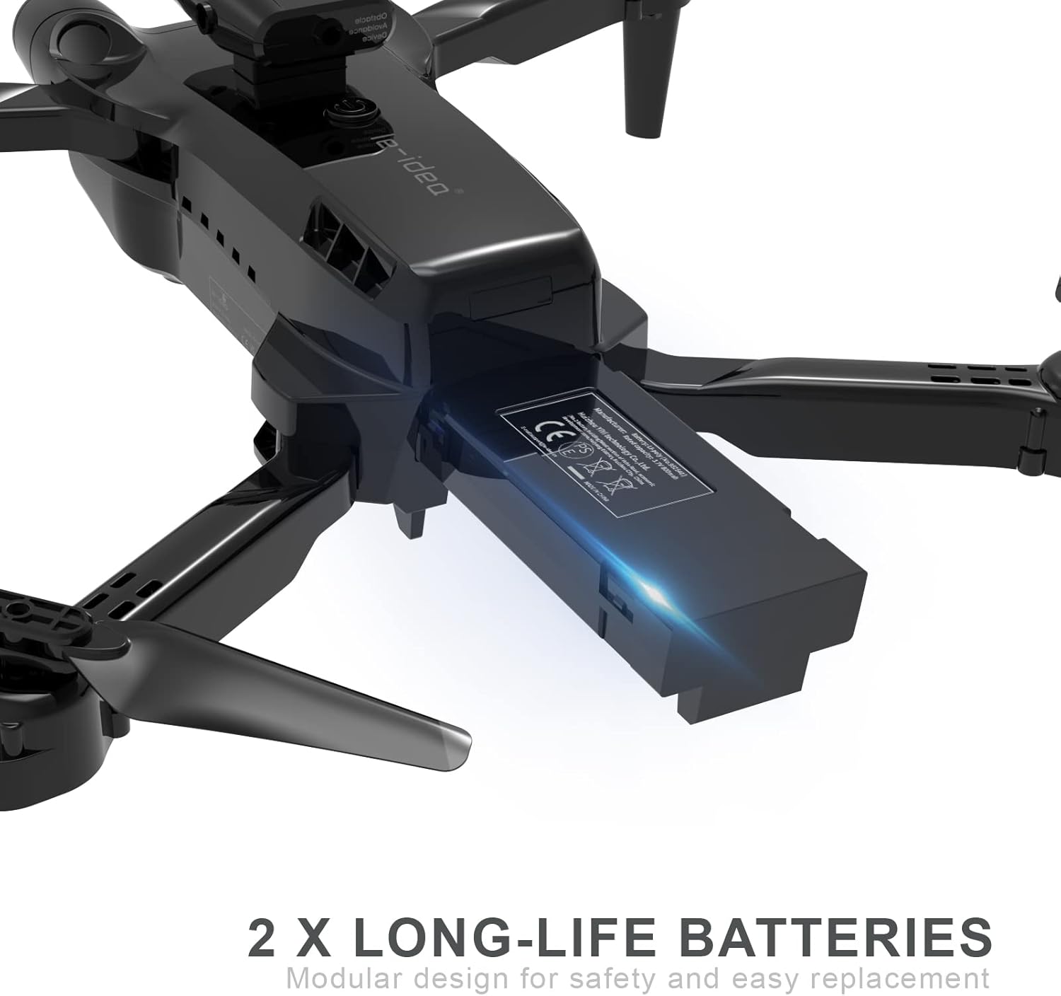 IDEA12 Drone With Adjustable Camera 1080P