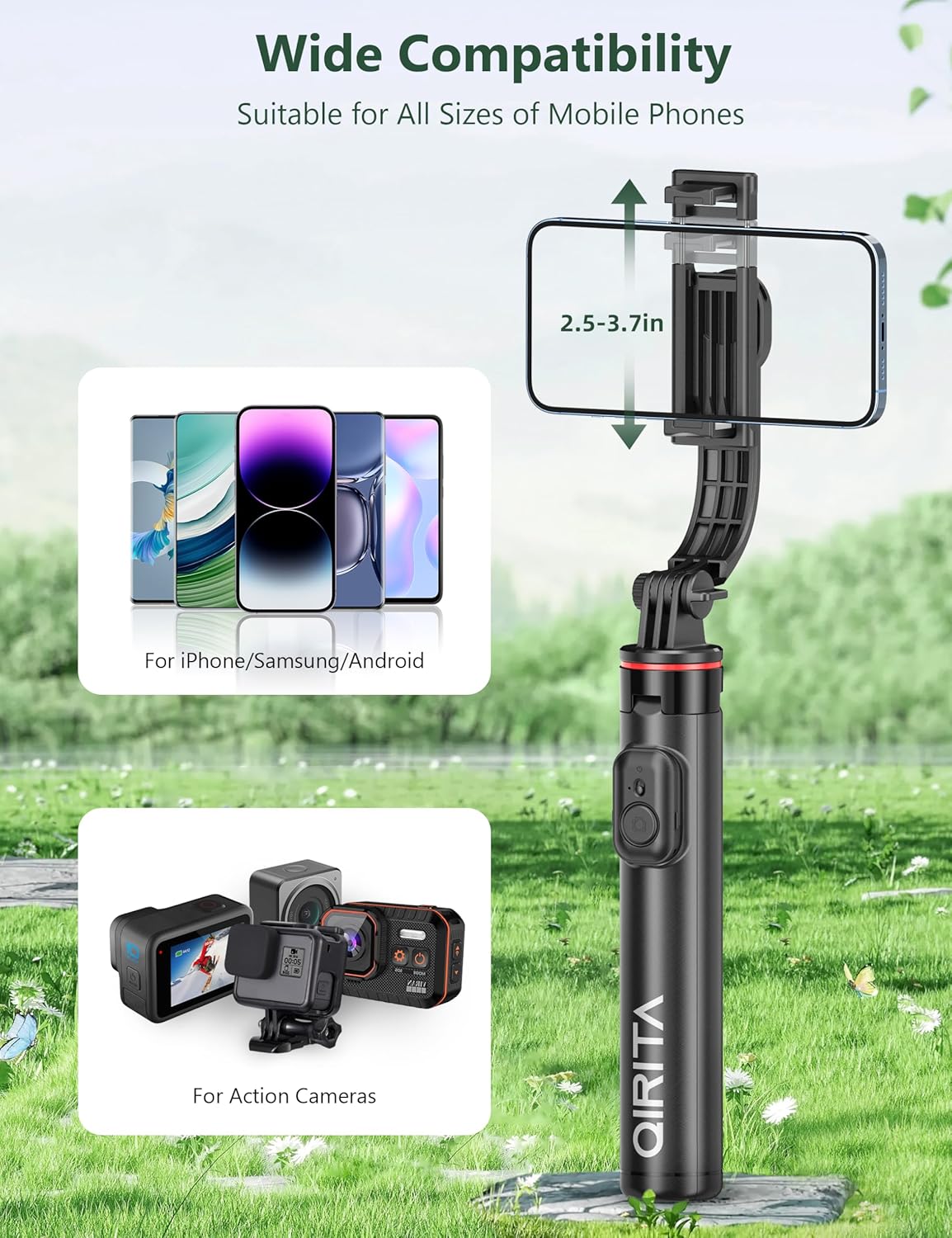 Selfie Stick Tripod With Remote