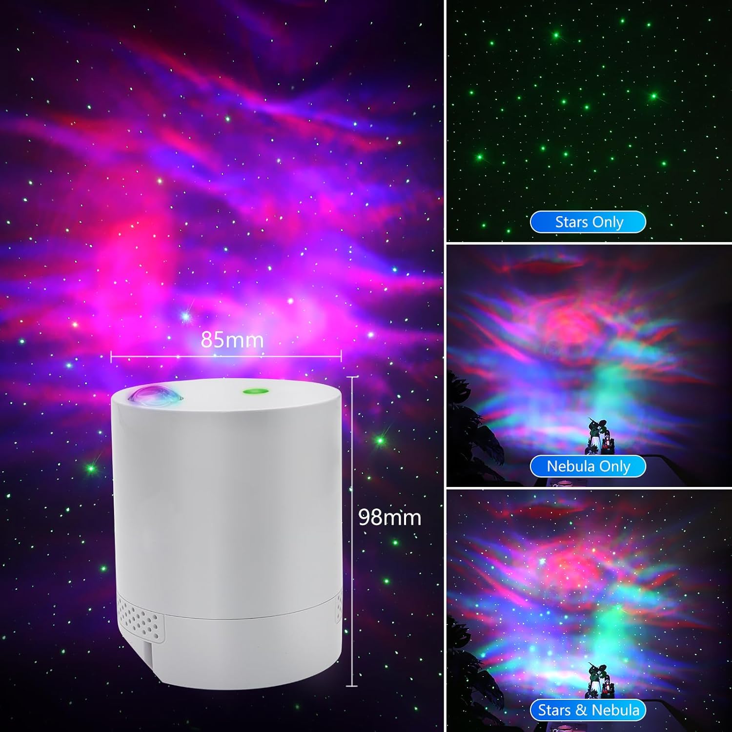 CAIYUE Star Projector Lamp