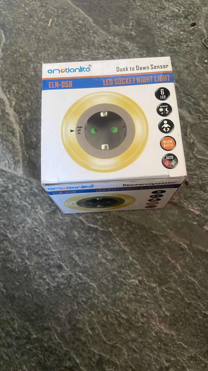 Emotionlite Night Light Socket With Twilight Sensor