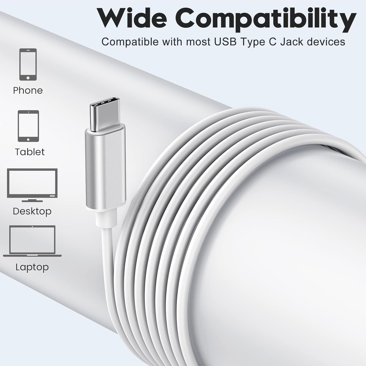 DENEWY USB C Headphones