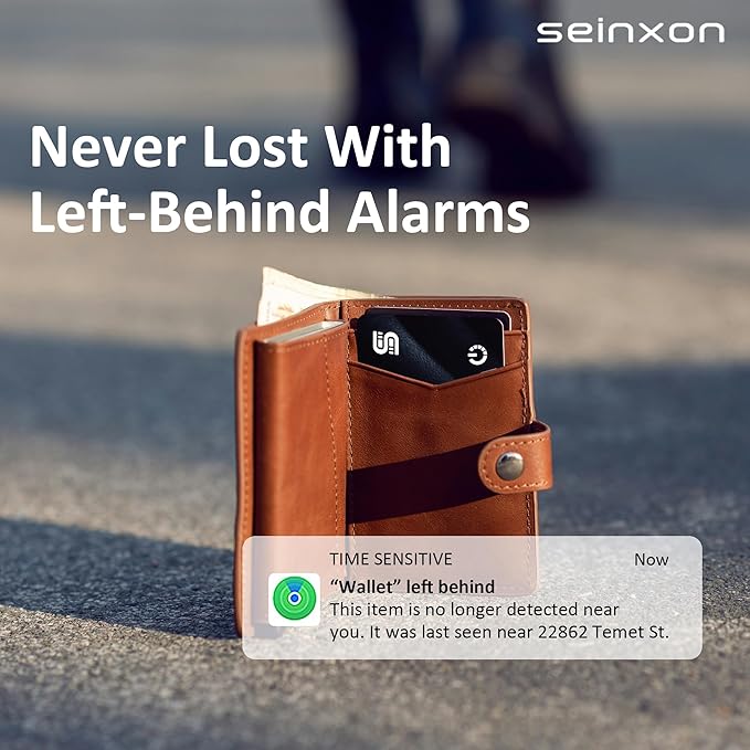 SEINXON Wallet Tracker Wireless Recharging