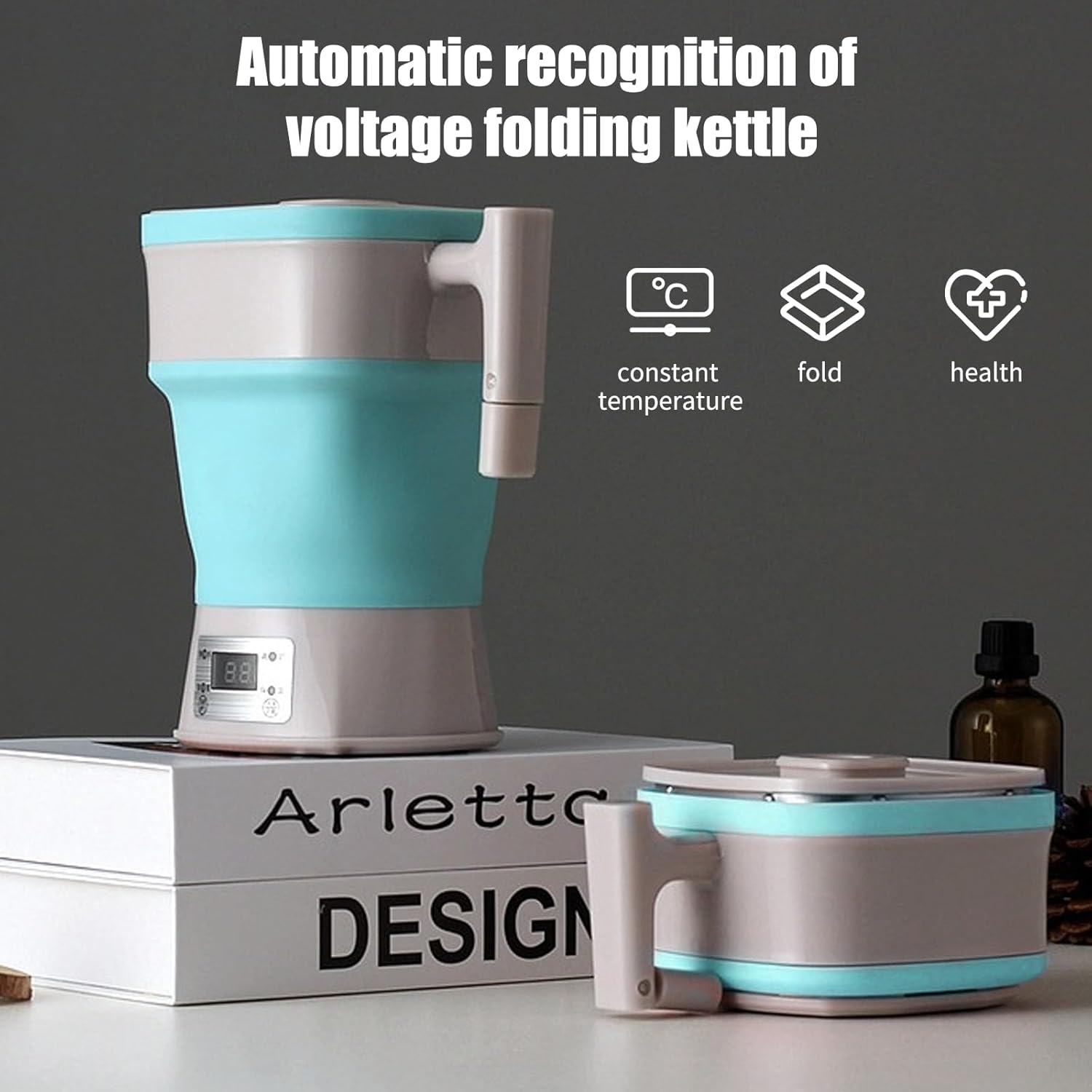 Maxant Portable Folding Electric Kettle
