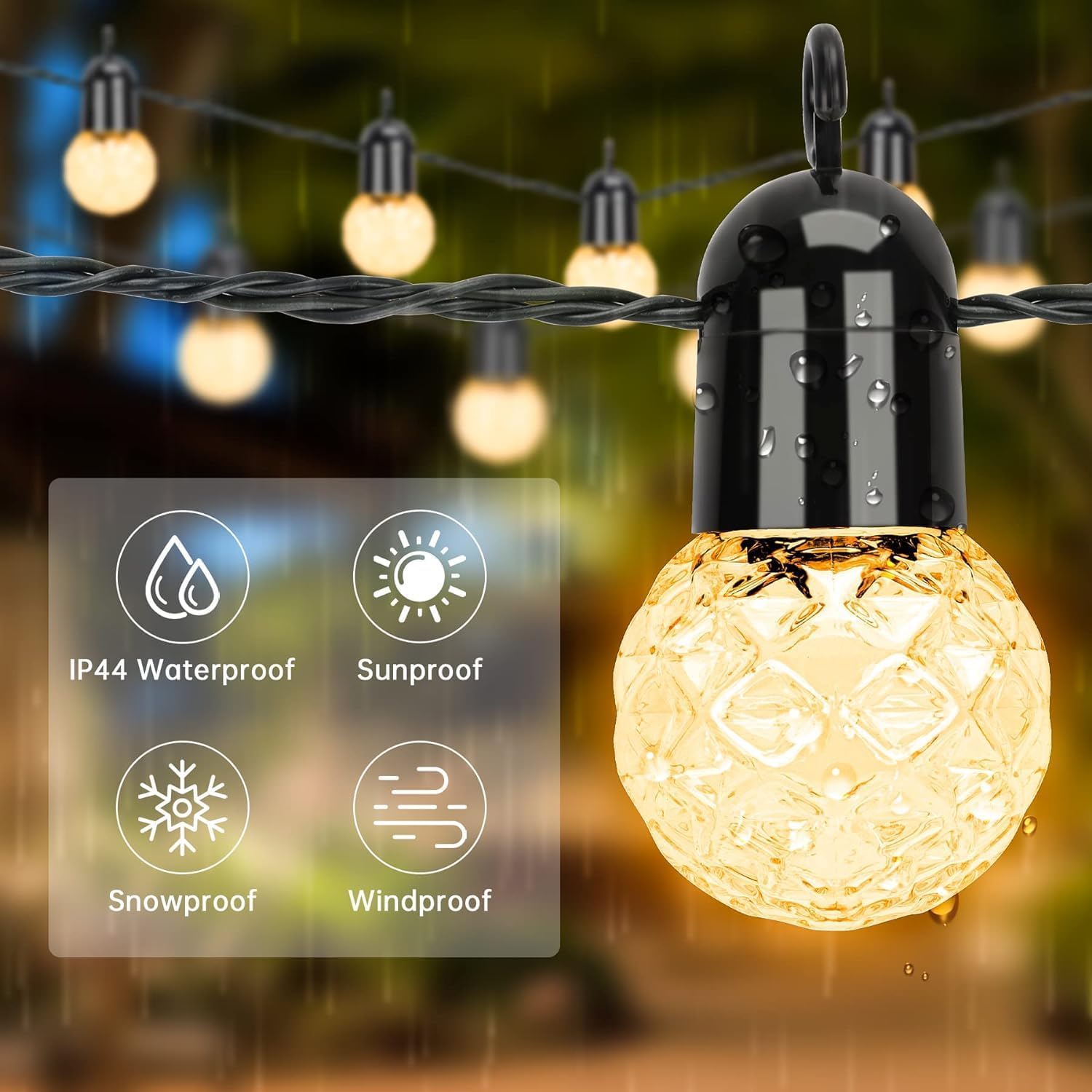 Solar Fairy Lights Outdoor