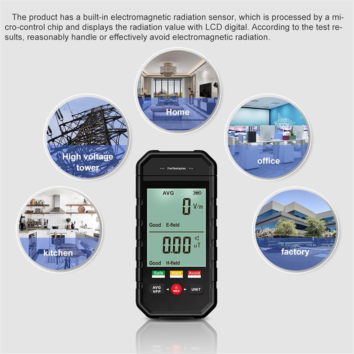 ET925 Electromagnetic Field Radiation Detector